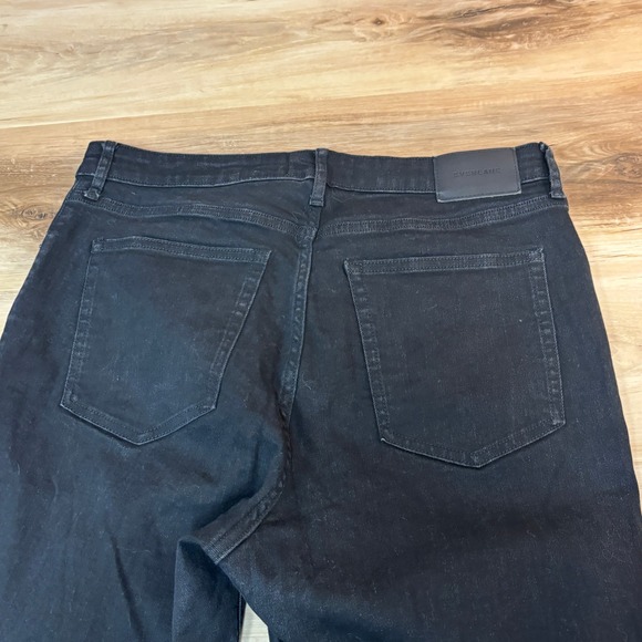 Everlane The Curvy High Rise Skinny Jean Black Womens 32 Crop - Picture 8 of 8